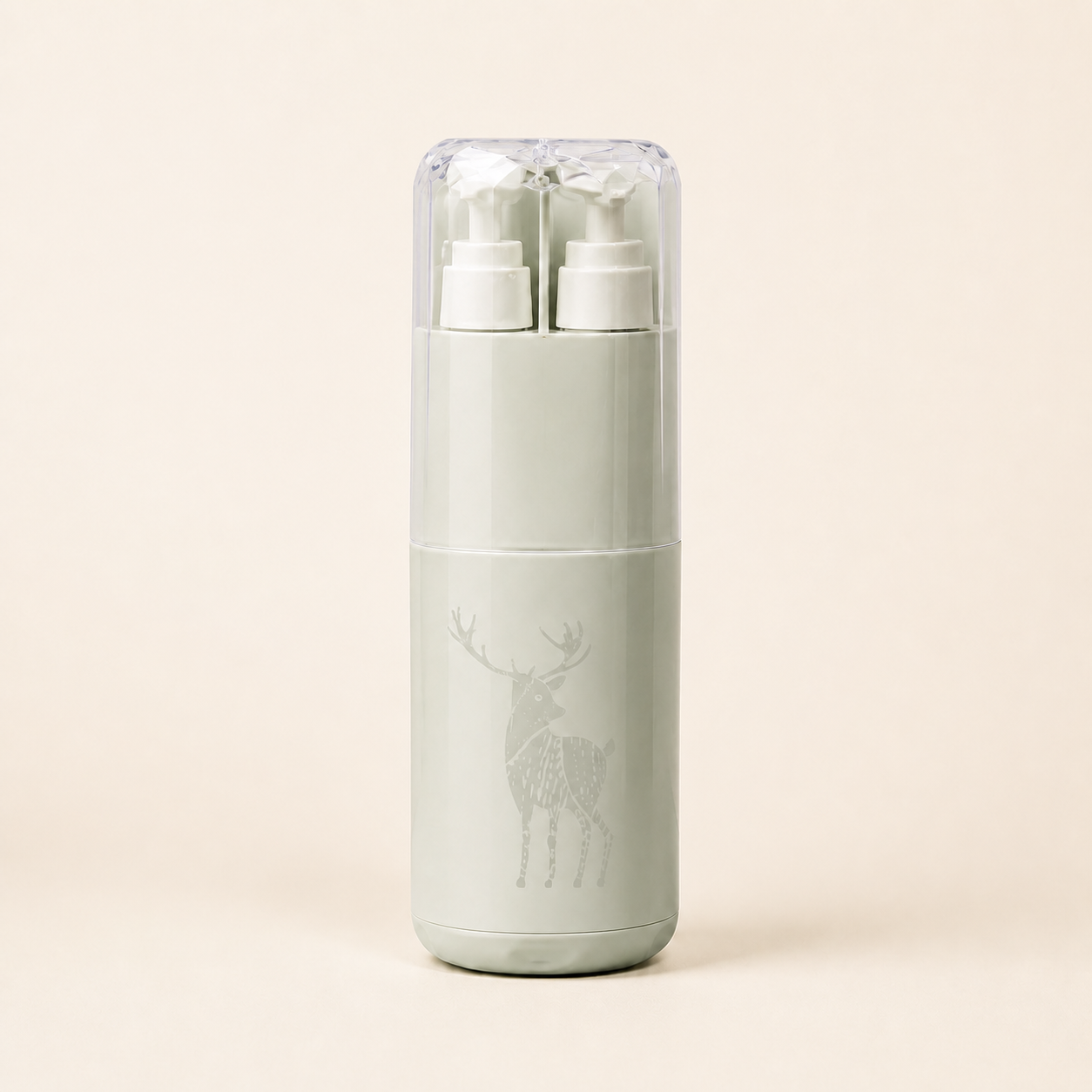 Smart Travel Toiletry & Essentials Organizer in light bean green