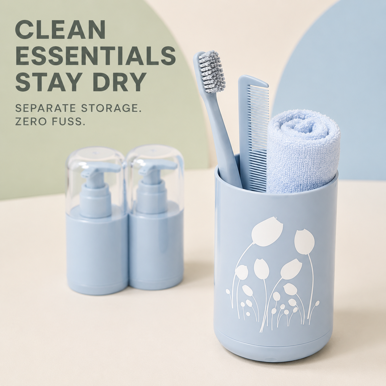 Dry essentials storage